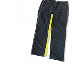 J.Crew  Black Studded High Rise Straight Denim Jean 30 Photo 2