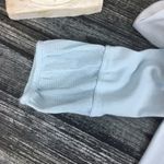 XCVI  Blue Knit Long Sleeve Tee Shirt Top S Photo 4