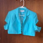 Cosplay Turquoise crop blazer Size 10 Photo 1