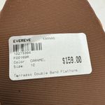 Evereve  Terrazas Double Band Platform Sandals in Caramel New in Box Sz 10 Photo 9