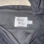 Princess Polly  Chavri Long Sheet Sleeve Mini Dress Black Size 4 Photo 6