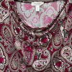 Dress Barn  Petite Paisley Top Photo 1