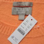 J.Crew NWT Cashmere Shrunken Crewneck Sweater in Neon Cantaloupe Pullover XL Photo 3