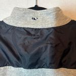 Vineyard Vines 1/4 Zip Pullover Women’s Size XL Grey Navy Blue Sweatshirt Top Photo 2