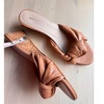 Patricia green Tan savannah knotted bow cork wedge size 8 Photo 7