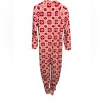 Joe Boxer  pink and red fleece footie pajama size medium Photo 1