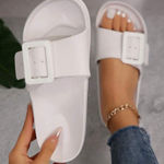 New. Adjustable white shoes Platform Slippers For Women Photo 0