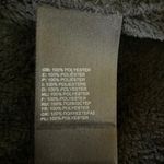 The North Face Black Fur Velour Velvet Sherpa Fleece Sweatshirt Sweater Jacket M Photo 5