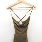 Shona joy  Thalia Bias Cut Out‎ Midi Dress in Cumin Photo 4