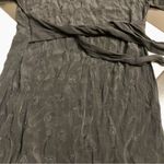 Maje Rod Black Jacquard Viscose Cold Shoulder Mini Dress Ruffle Paisley LBD chic Photo 7