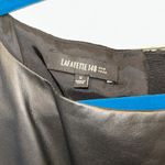 Lafayette 148  NY!Genuine Leather & Wool Dress Photo 2