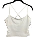 We Wore What  Solid Sport Cami in Optic White XSMALL Photo 2