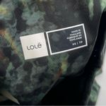 Lole Burst High-Waisted Ankle Leggings Midnight Garden Eucalyptus Green Size XS Photo 3