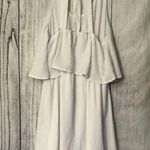 Rue 21 Women's White Layered Sleeveless Chiffon Mini Dress Small Photo 1