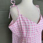 Sokie Collective Tie Strap Mini Dress Pink Size L Photo 3