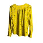 Anthropologie  Women's Yellow Ribbon Top Photo 2
