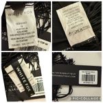 White Fox Boutique White Fox Fringe Matching Set Shorts Triangle Top Rhinestone Black Medium NEW Photo 10