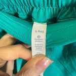 Lululemon  Size 6 Green Athletic Running Shorts Nylon Blend Photo 1