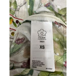 Farm Rio  Fruit Orchard Puff Sleeve Blouse Crochet Trim‎ XS NWT Photo 7