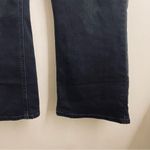 J.Crew  High Rise Crop Flare Jeans Black Stretch Size 32 Photo 7
