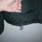 ZeroXposur  M Down n Feathers Fur Trimmed Hoodie Winter Zip Snap Jacket Black Photo 5