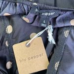 Blu Pepper Satin Corset Dot Top Photo 5