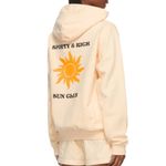 Sporty and Rich Beige Sun Club Hoodie Yellow Size M Photo 3