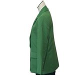 DKNY NWOT  Moss Green Double Breasted Blazer SZ-4 Photo 2