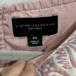 Victoria Beckham x Target Blush Paisley Jacquard Sleeveless Shift Mini Dress XS Photo 2