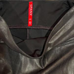 Spanx Black  Leggings Faux Leather Photo 1