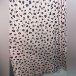 Nottibianche Sleep Gown Dress in Pale Pink Light Brown Cheetah Print Size Medium Photo 9