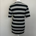 Ralph Lauren Polo  Waffleknit Lounge Shirt Black/Gray Size Small * Cut Sleeves Photo 2