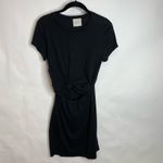Urban Outfitters Silence + Noise Black T shirt Dress Cutout Sz Small Photo 3