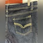 No Boundaries  11 Flare Wide Leg Jeans Dark Wash Denim Photo 4