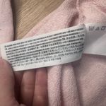 Hollister Crop Sweatshirt Small Pink Pullover Long Sleeve Logo Stripes Photo 4