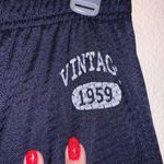 Fashion Bug  Navy blue vintage 1959 mesh athletic sweatpants Photo 3