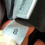 Rickie Freeman No Tag Teri Jon Black Silk Wool Black MIDI Pencil Skirt SZ 8. Photo 7