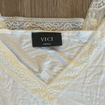 VICI Lace Sleeve Tee Photo 1