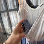 Brandy Melville Tumblr  Ombré Jada Dress mini navy 2010s babydoll tank tiered Photo 5