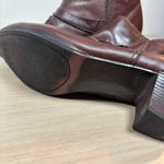 Easy Spirit  Chocolate Brown Leather Winter Ankle Booties Boots 7.5 M Photo 3