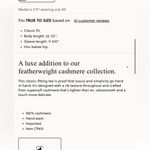 J.Crew New ribbed featherweight cashmere T-shirt Photo 2