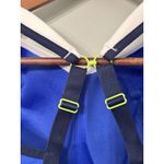 Panache Sports Bra 32K Royal Blue White Neon Yellow Full Support Size undefined Photo 3