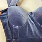 L'atiste by Amy Velvet Gothic Dark Blue Small Sexy Party Prom Photo 6