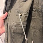 A New Day Women’s Military Vest Size L Olive Collar Zip 4 Pockets Gorpcore Green Size L Photo 5