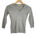 Banana Republic Italian Yarn Gray Wool Blend Cropped Sweater Size XS Photo 0