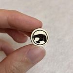 Thundercats Logo Wood Stud Earrings Brown Photo 1