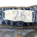 We The Free Relaxed Slouch Wide Leg Denim Jeans 26 Mid Wash High Rise Raw Hem Photo 6