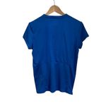 Dover Saddlery Stride Short Sleeve Blue Stride Equestrian Top Size M Size M Photo 1