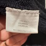 Eileen Fisher  NAVY BLUE CROP LONG SLEEVE CARDIGAN SWEATER L Photo 5