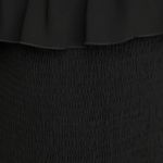 Lulus  Like a Fairy Tale Black Smocked Tie-Strap Tiered Maxi Dress Size M NEW Photo 3